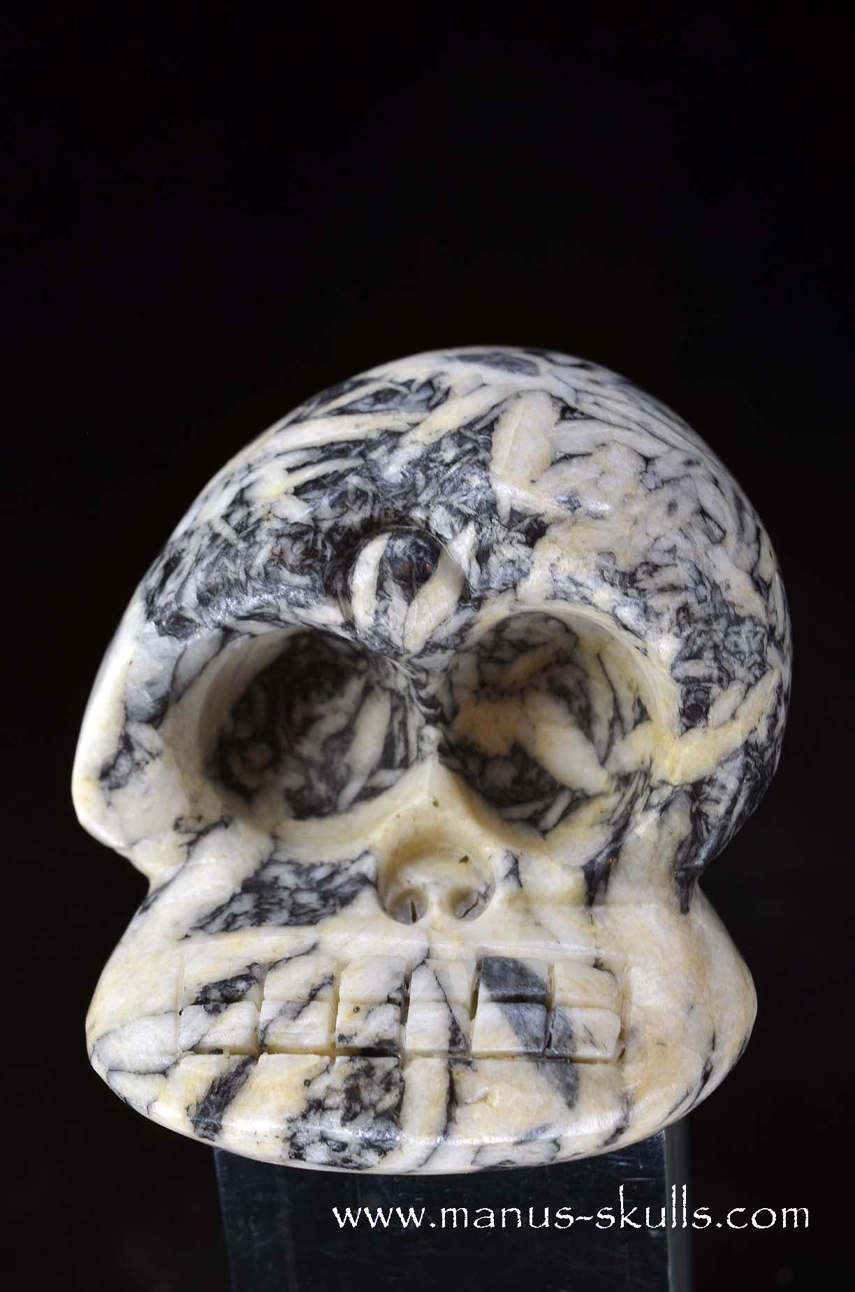 Manus skulls unique Crystal Carvings handmade skulls dragons pendants preseli bluestone tribals spiritual meaning wand Unicorn .. austrian pinolith