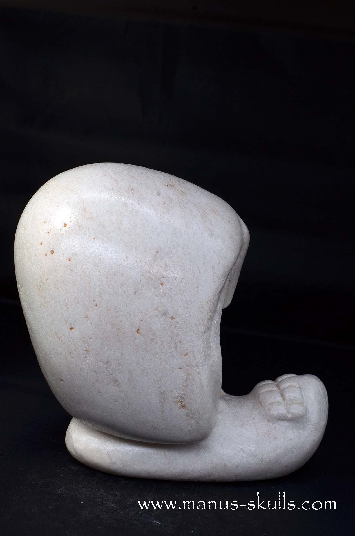 White Steatite Evolian #06