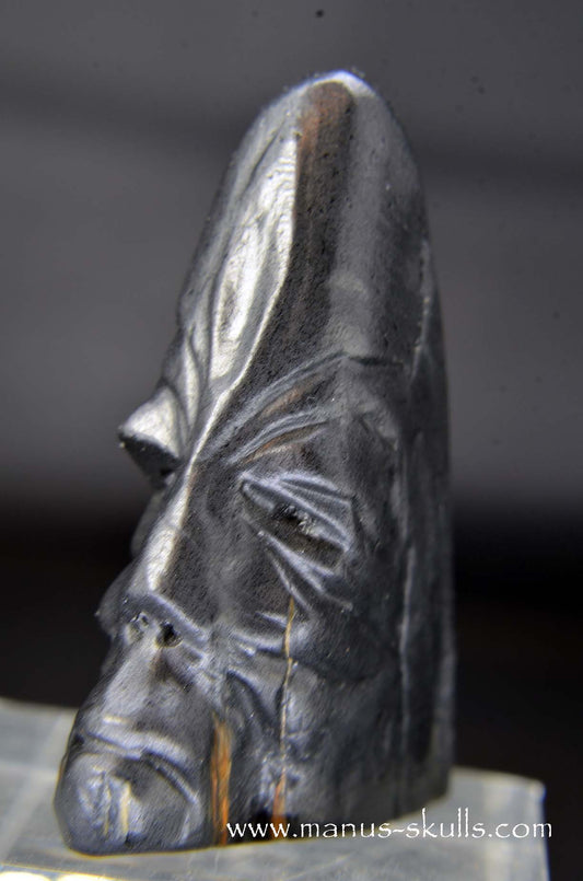 Manus skulls unique Crystal Carvings handmade skulls dragons pendants preseli bluestone tribals spiritual meaning wand Unicorn .. Isua