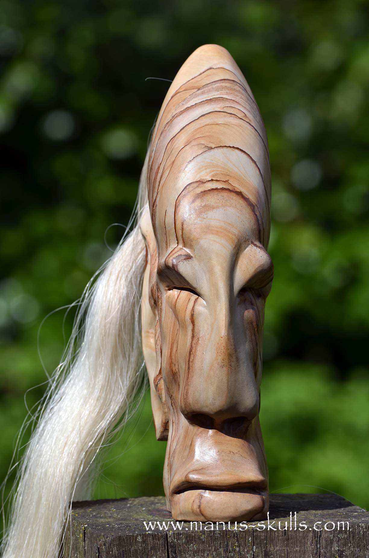 Landscape Jasper Tribal Statue #006