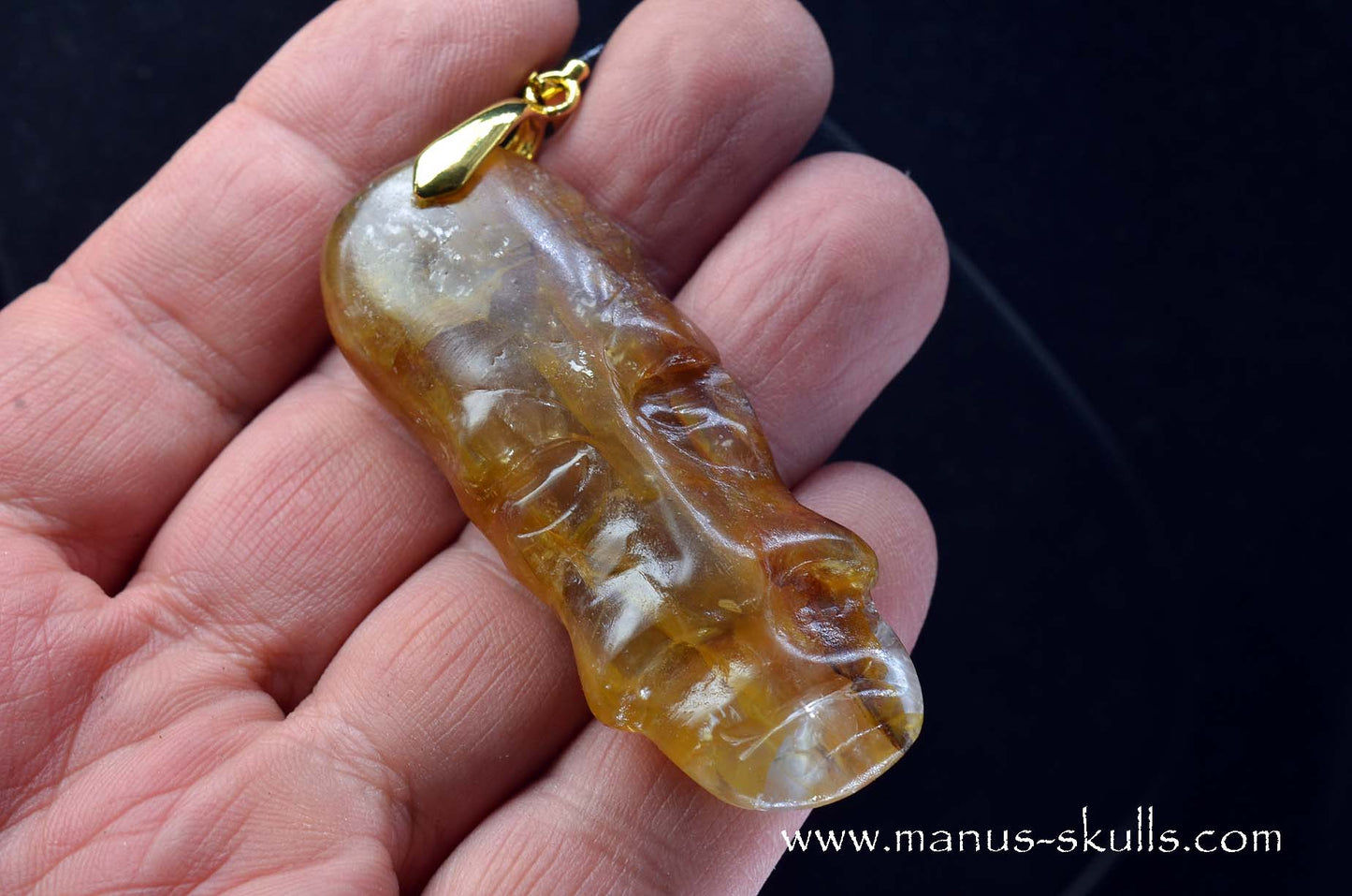 Golden Healer Tribal Pendant