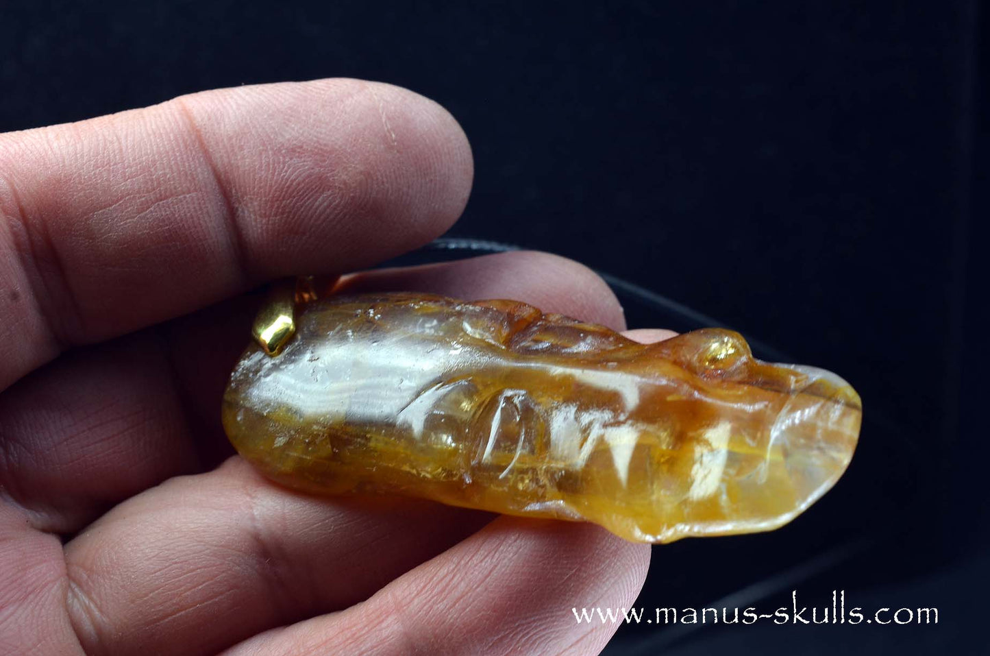 Golden Healer Tribal Pendant