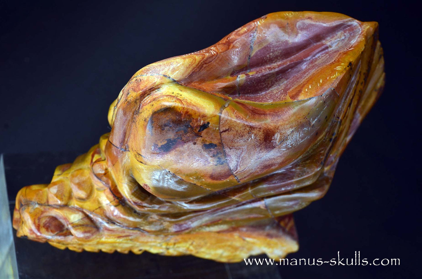Rainbow Jasper Dragon
