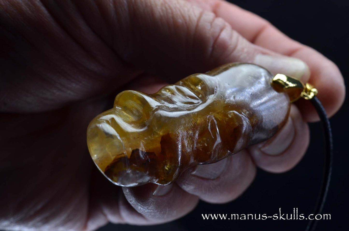 Golden Healer Tribal Pendant