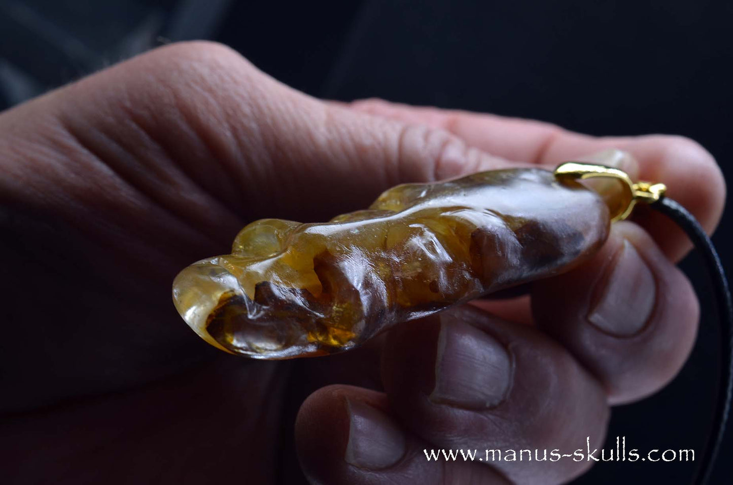 Golden Healer Tribal Pendant