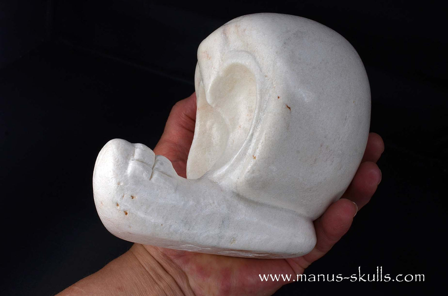 White Steatite Evolian #06