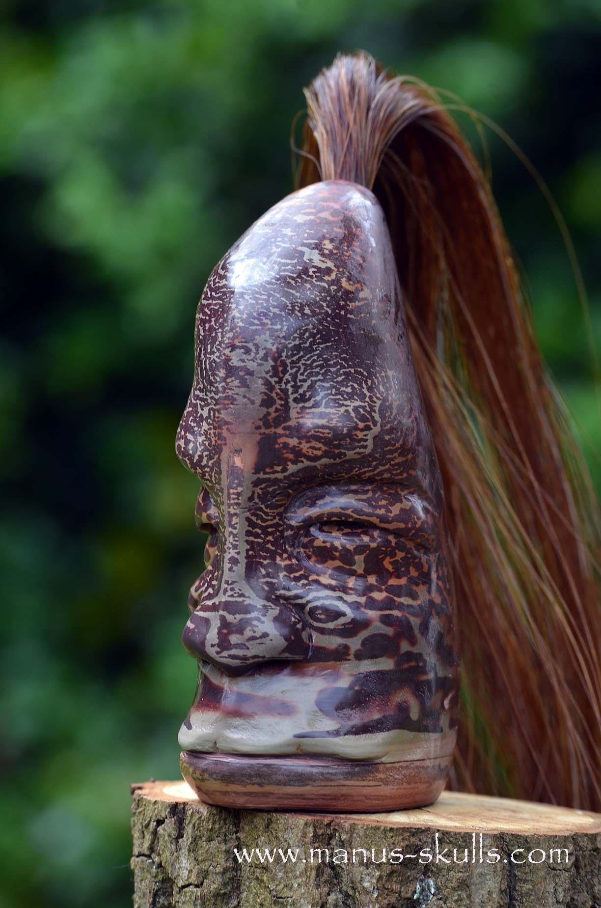 Printstone Tribal Skull