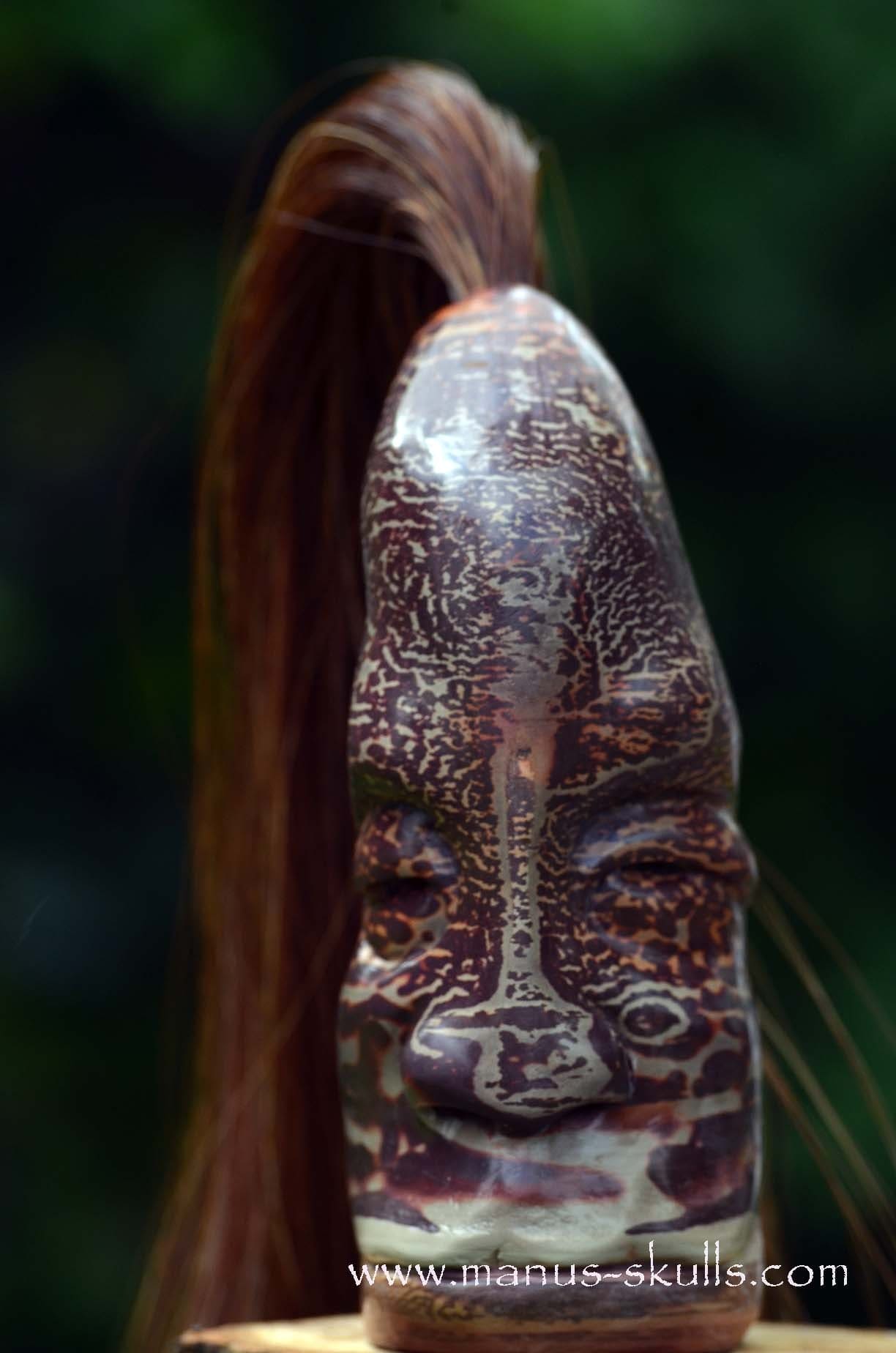 Printstone Tribal Skull