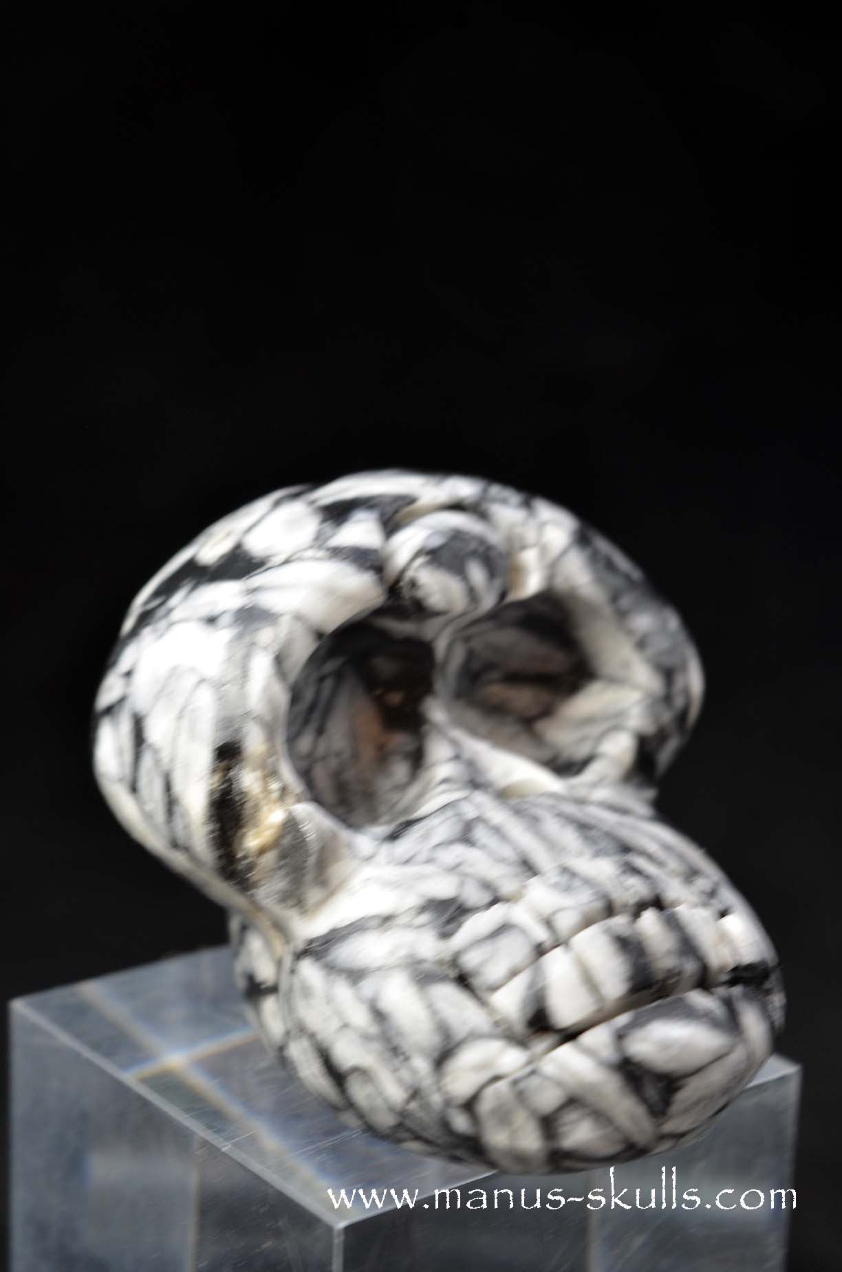Manus skulls unique Crystal Carvings handmade skulls dragons pendants preseli bluestone tribals spiritual meaning wand Unicorn .. austrian pinolith