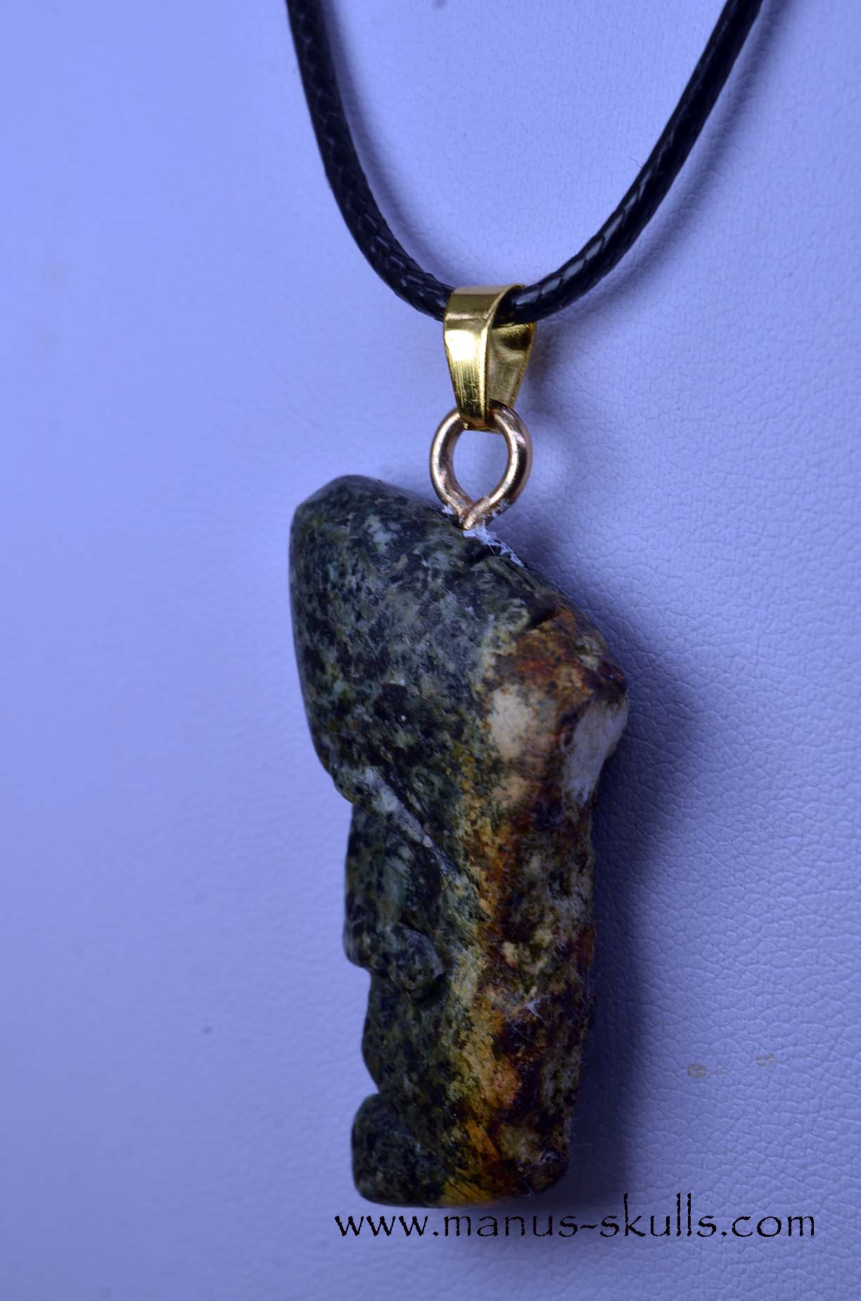 Preseli Bluestone Face pendant