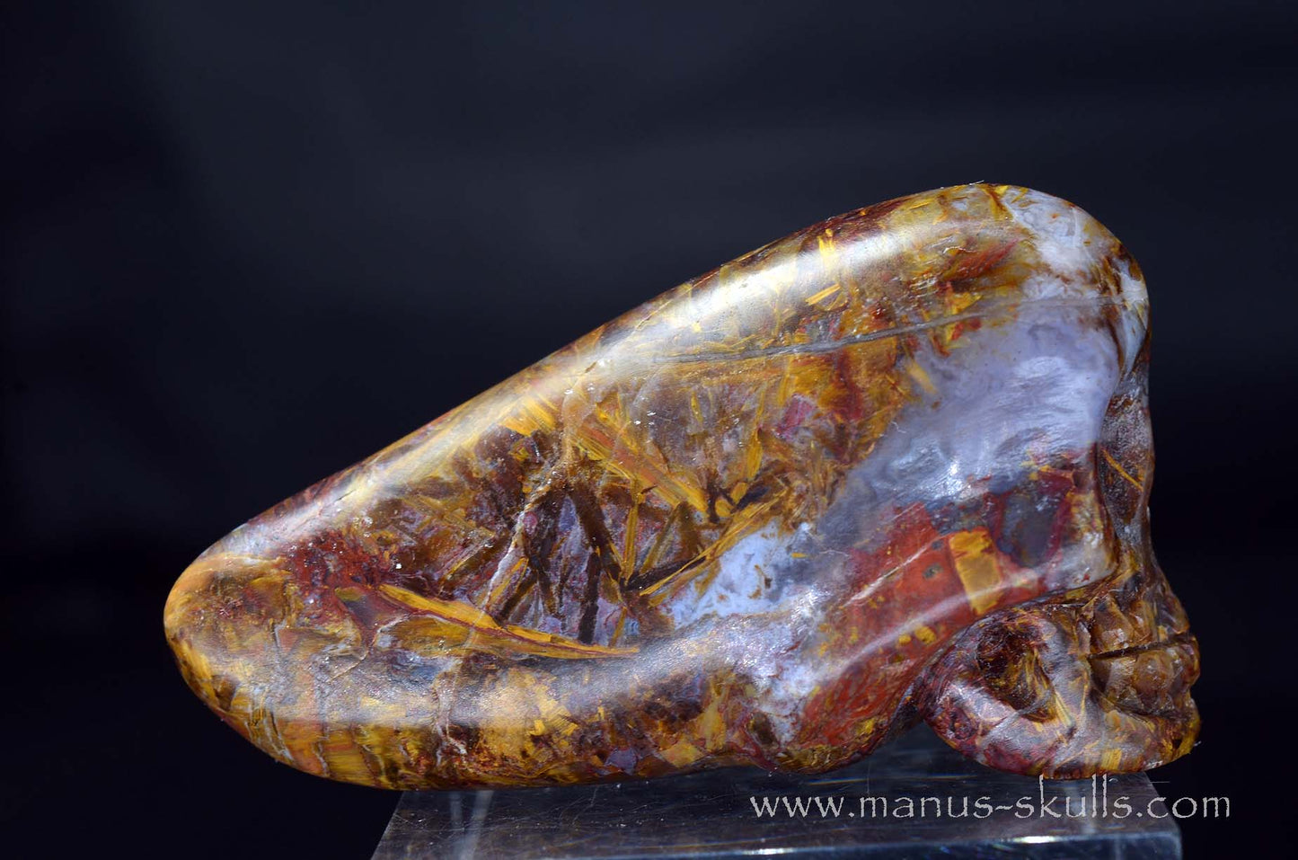Pietersite traveller Skull
