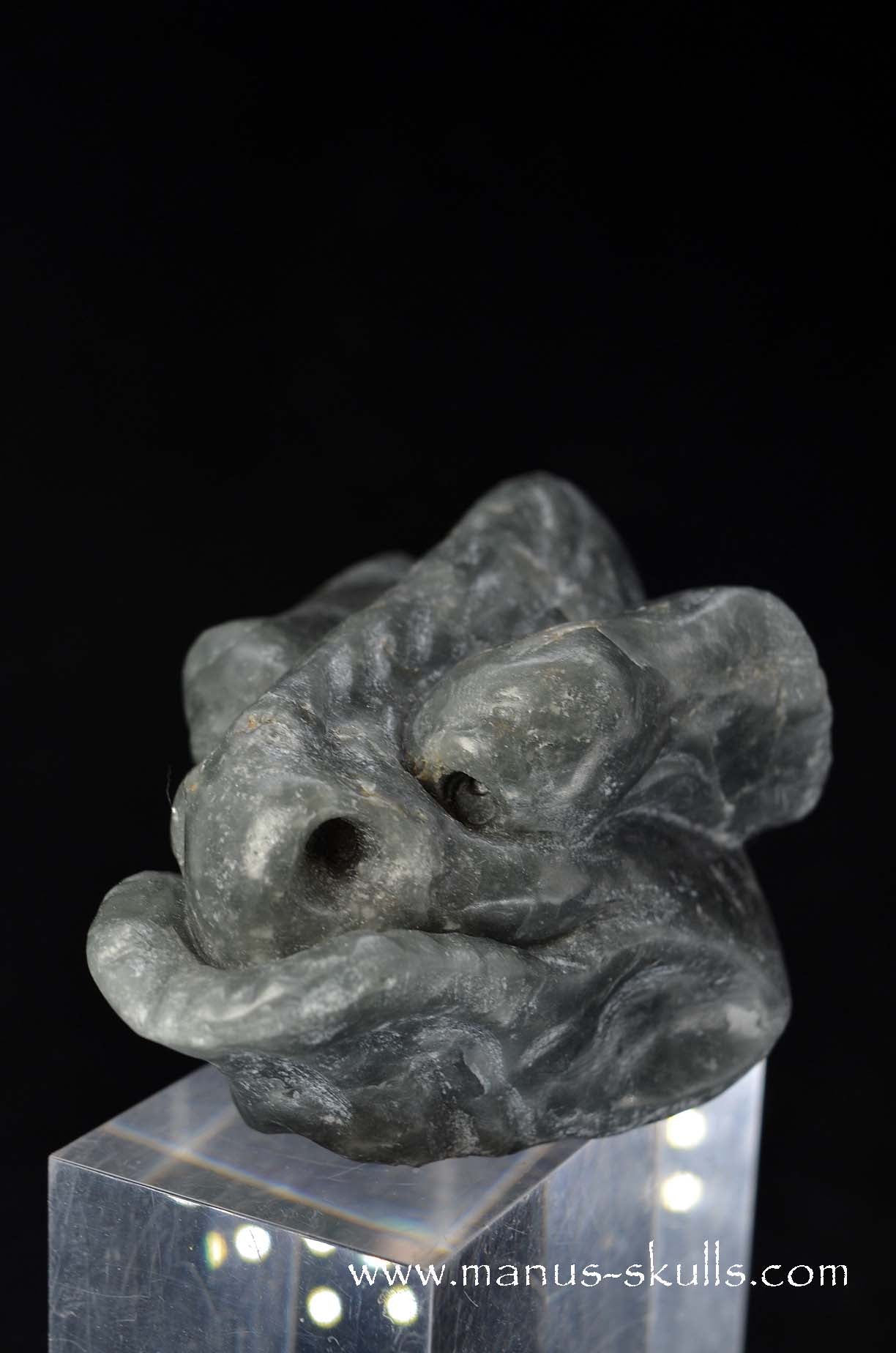 Manus skulls unique Crystal Carvings handmade skulls dragons pendants preseli bluestone tribals spiritual meaning wand Unicorn ..  eagle eye quartz