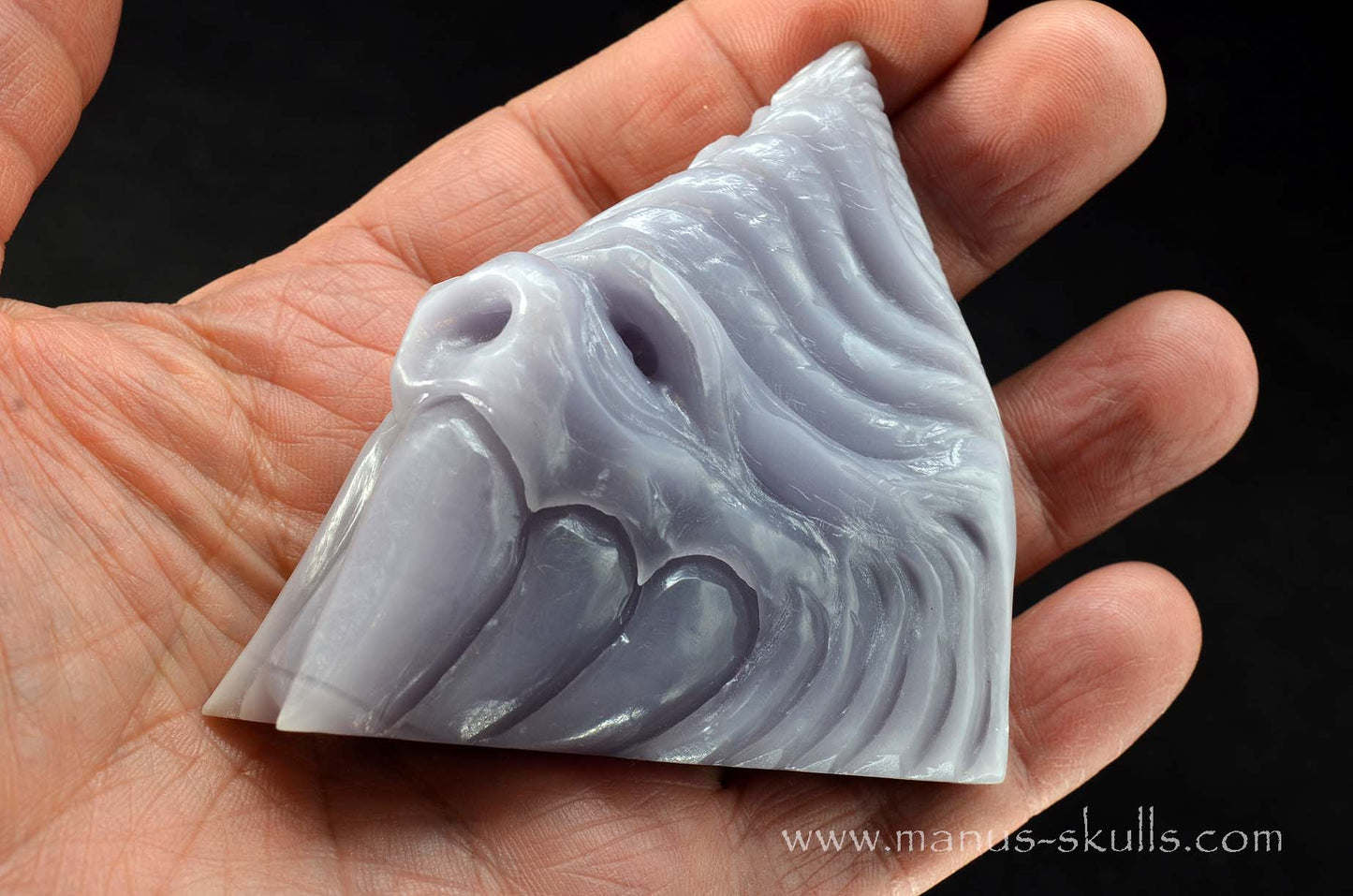 Rare Yttrium Fluorite Lavender Dragon