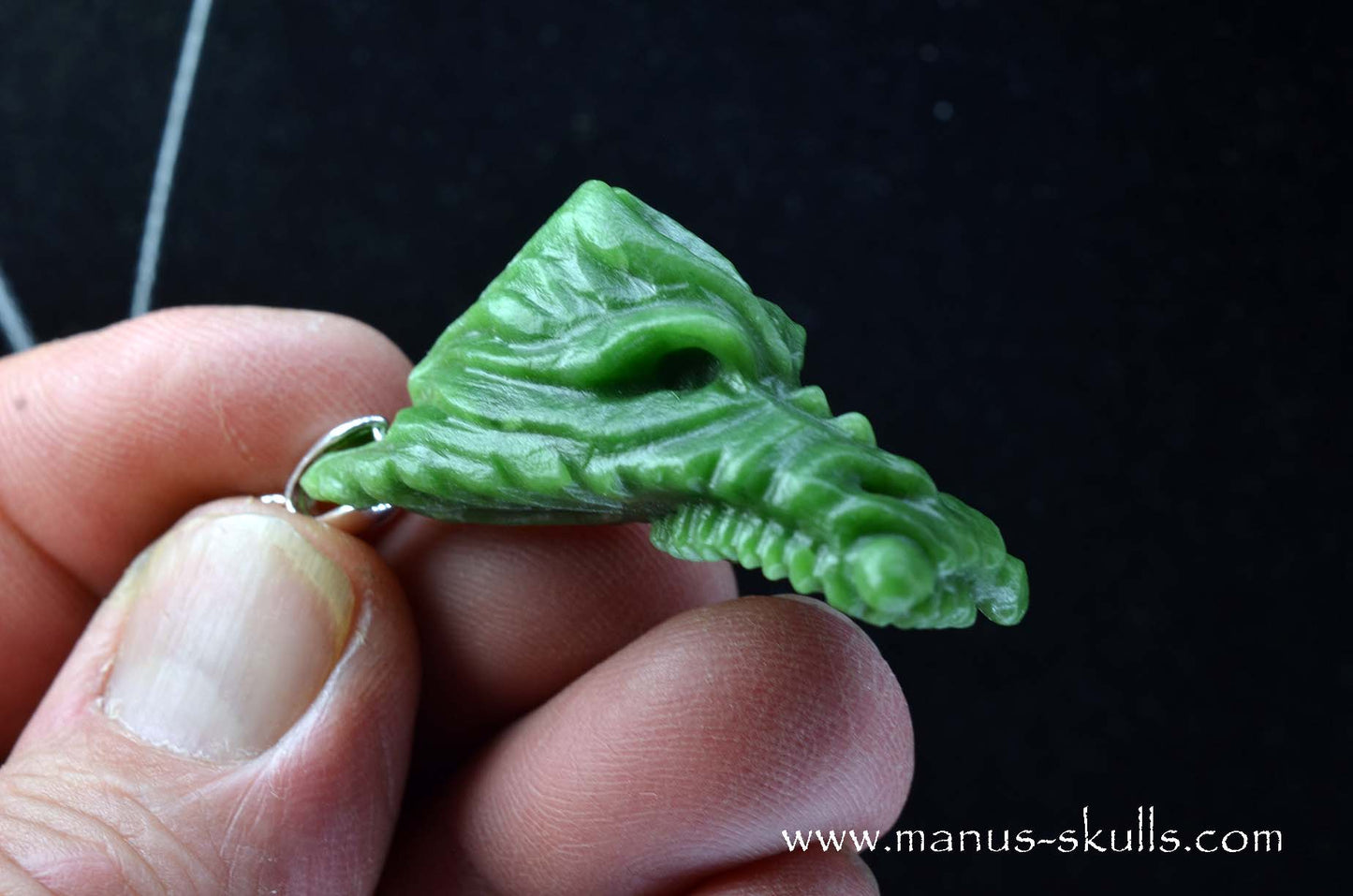 Jade Dragon Pendant