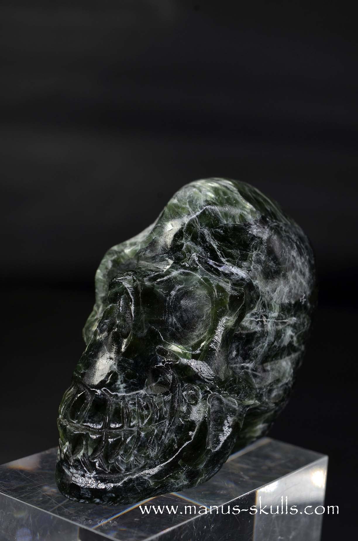 Manus skulls unique Crystal Carvings handmade skulls dragons pendants preseli bluestone tribals spiritual meaning wand Unicorn .. seraphinite