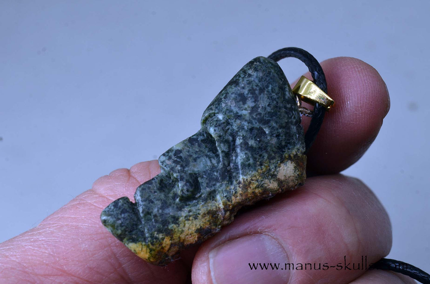 Preseli Bluestone Face pendant
