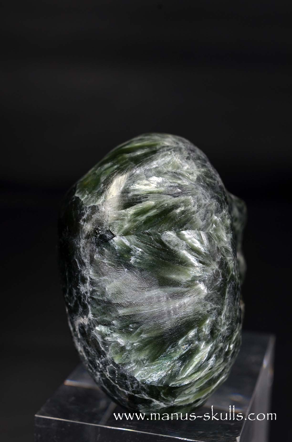 Seraphinite Skull