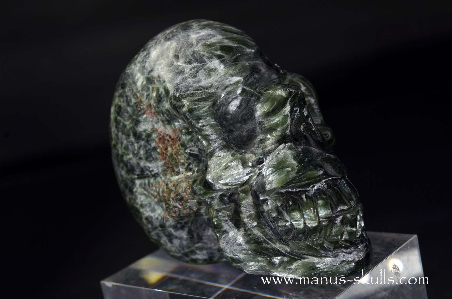 Seraphinite Skull