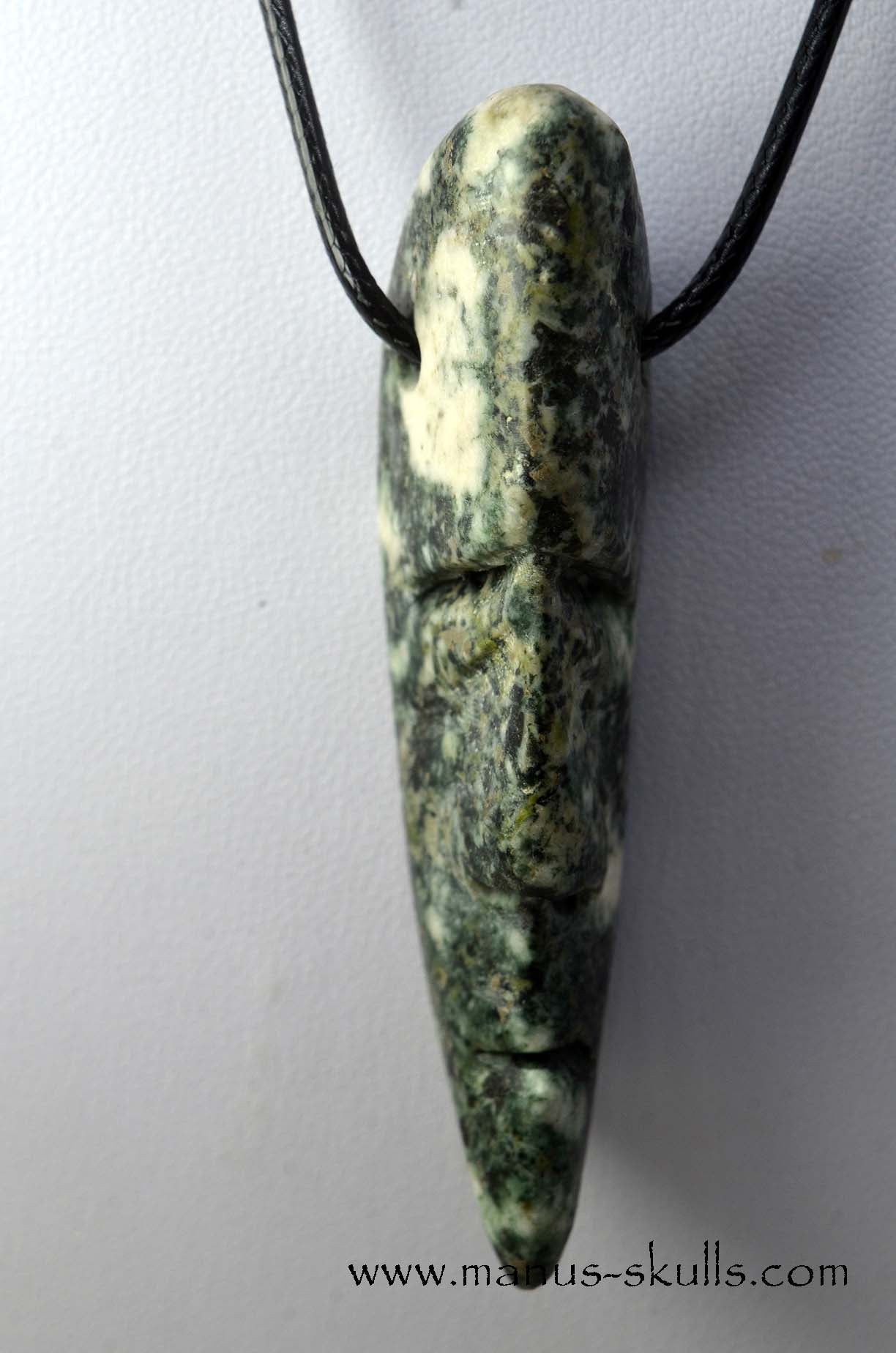 Manus skulls unique Crystal Carvings handmade skulls dragons pendants preseli bluestone tribals spiritual meaning .. preseli bluestone