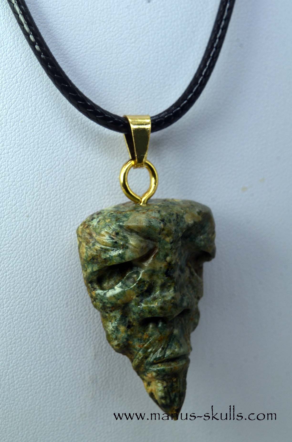Manus skulls unique Crystal Carvings handmade skulls dragons pendants preseli bluestone tribals spiritual meaning wand Unicorn ..