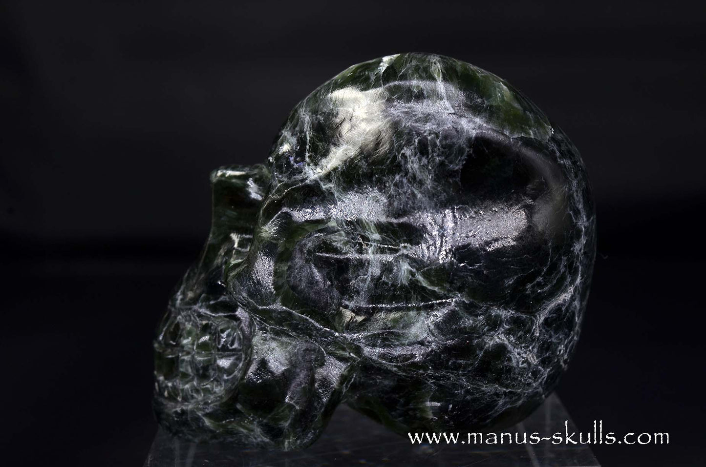 Seraphinite Skull
