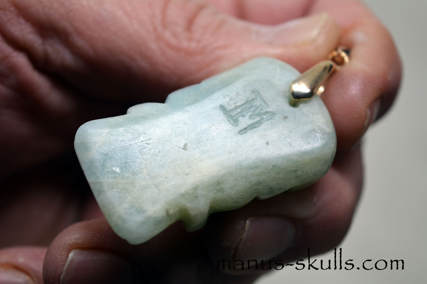 Beryl ~ Aquamarine Pendant ....