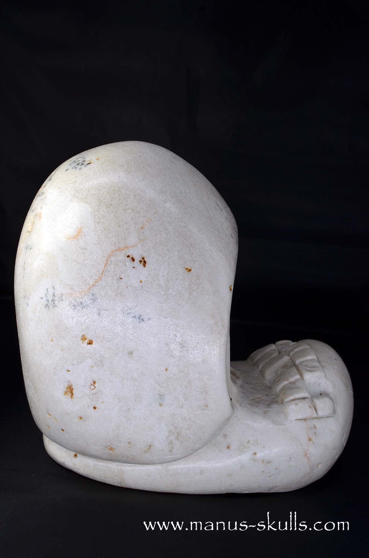 White Steatite Evolian #08