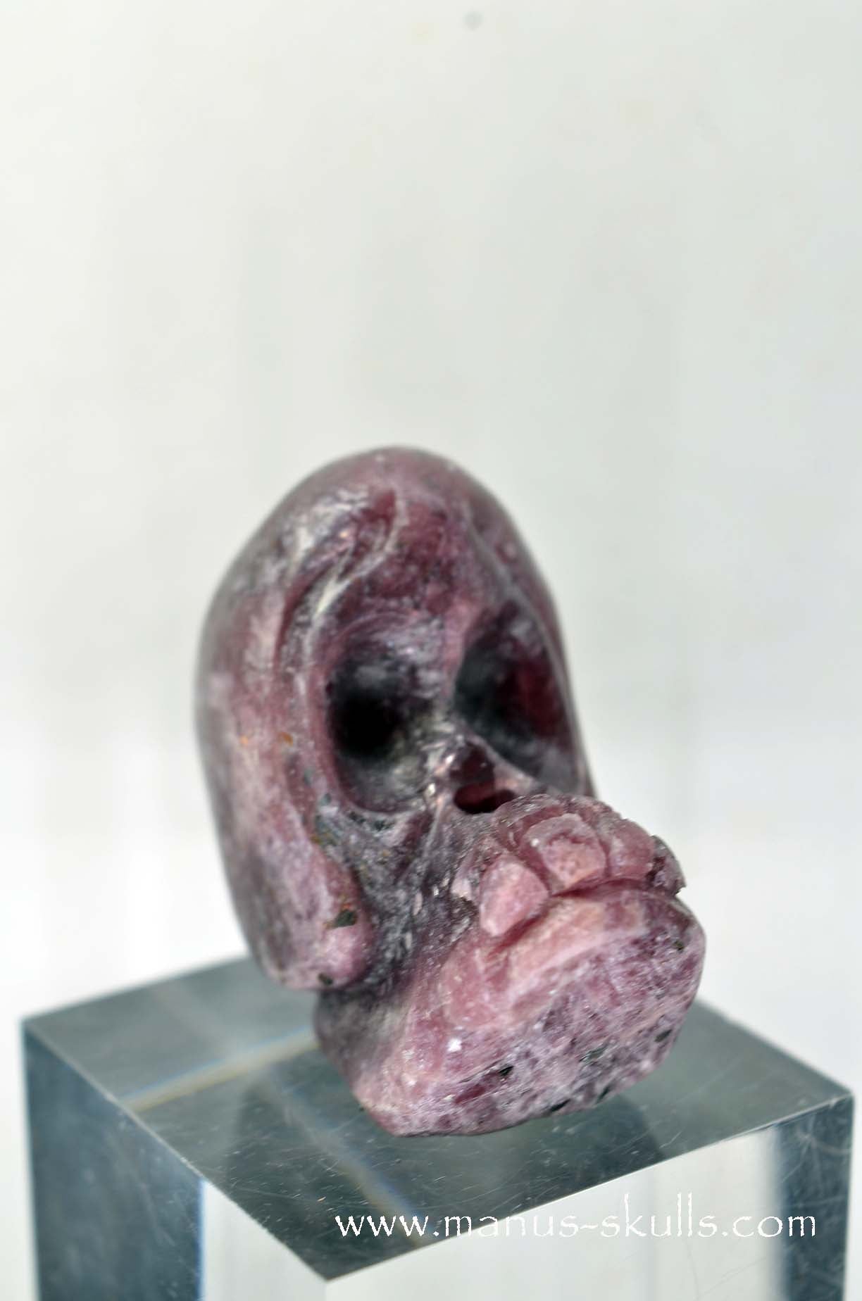 Manus skulls unique Crystal Carvings handmade skulls dragons pendants preseli bluestone tribals spiritual meaning wand Unicorn .. ruby