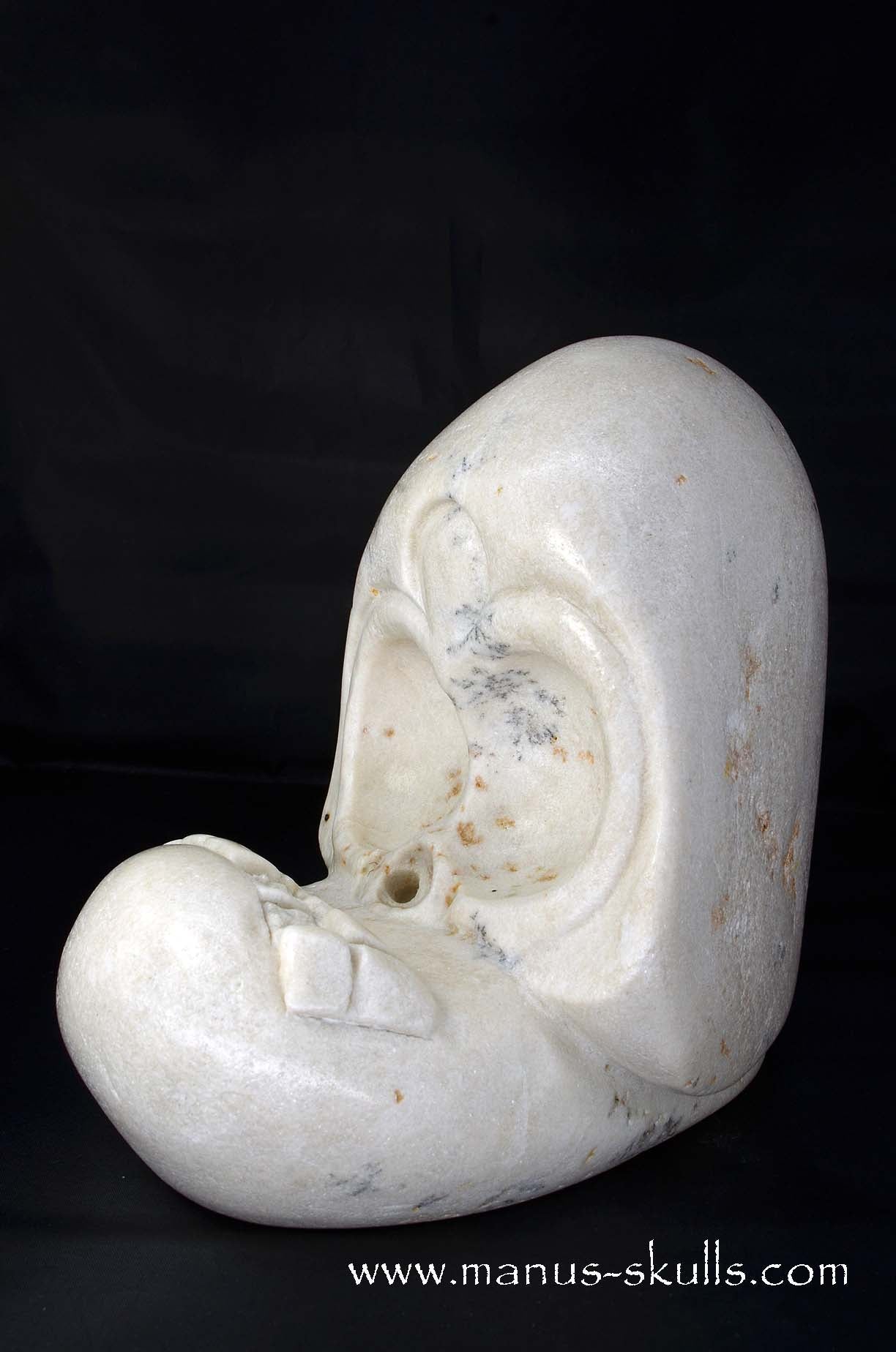 White Steatite Evolian #08