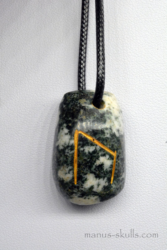 Preseli Bluestone Pendant Necklace URUZ