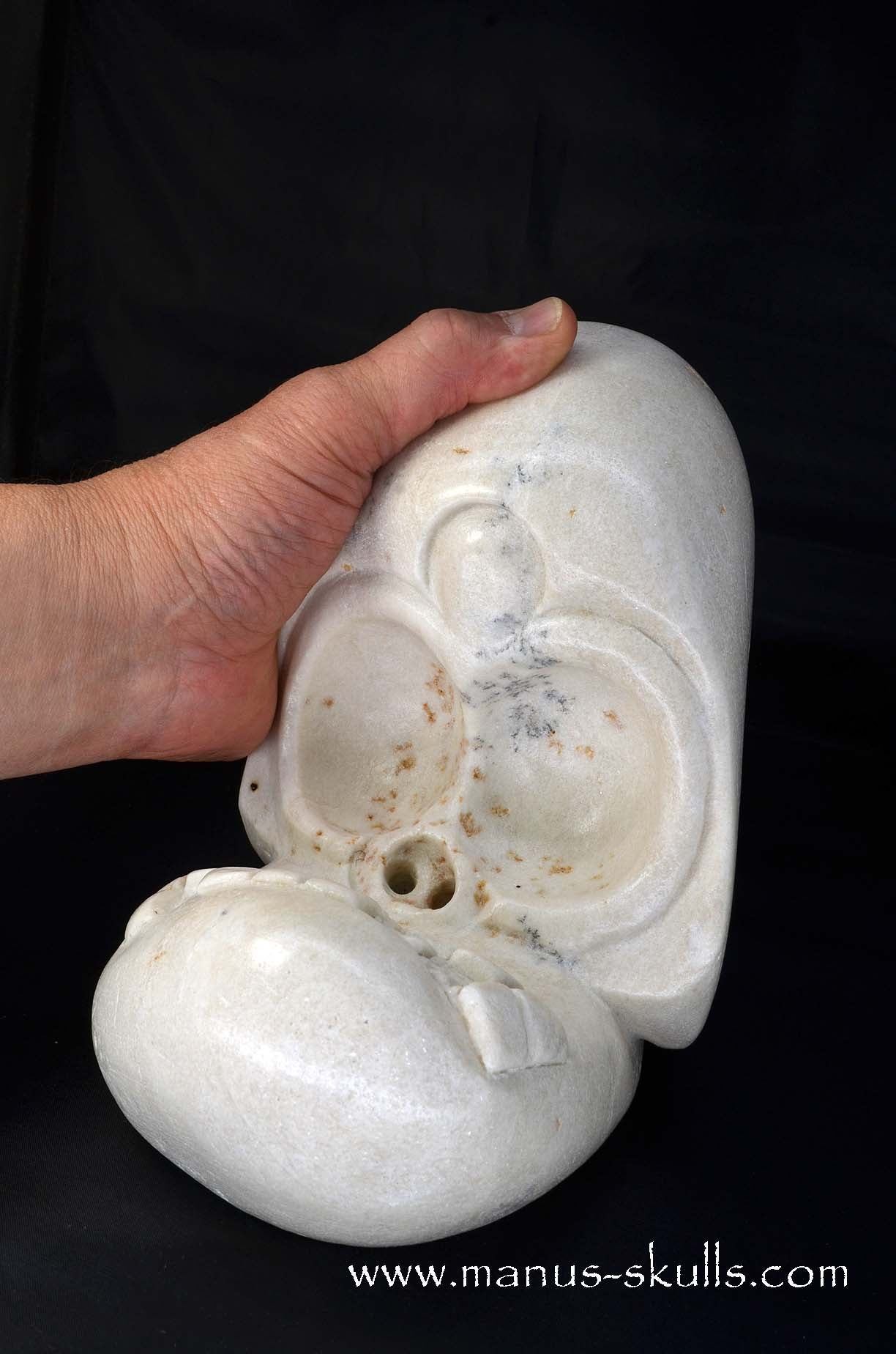 White Steatite Evolian #08