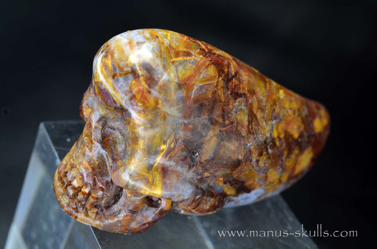 Pietersite traveller Skull