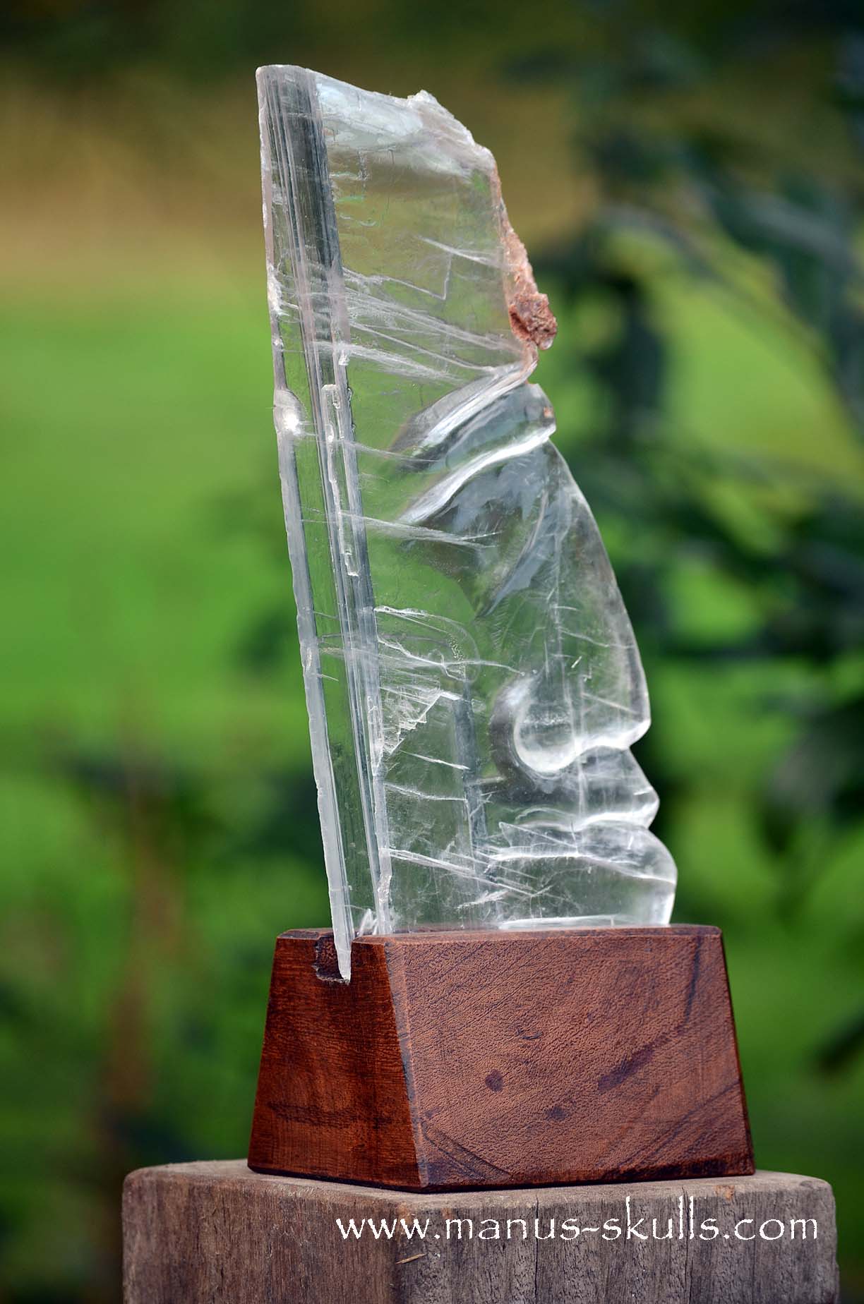 Manus skulls unique Crystal Carvings handmade skulls dragons pendants preseli bluestone tribals spiritual meaning wand Unicorn ..  maria glass selenite