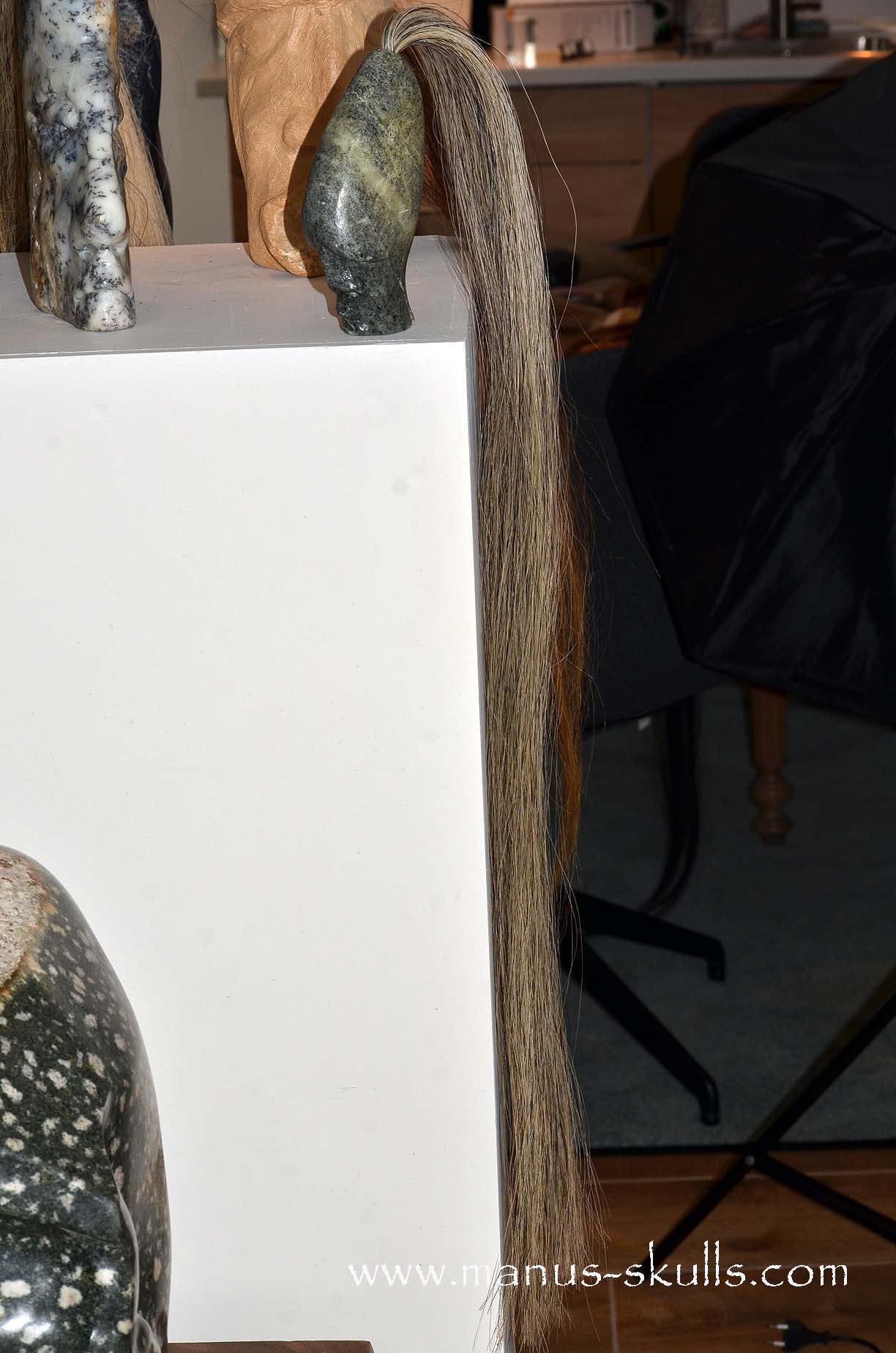 Steatite Tribal Skull #034