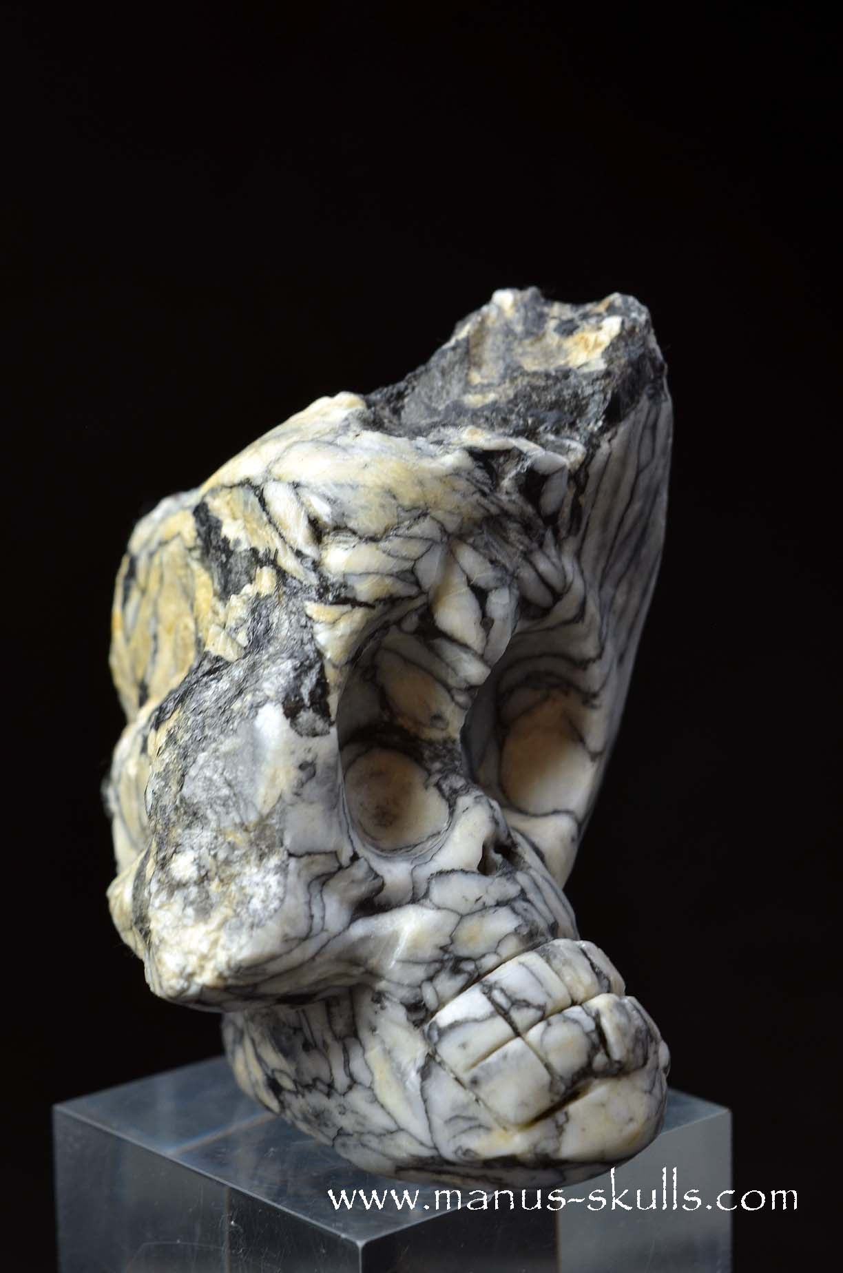 Manus skulls unique Crystal Carvings handmade skulls dragons pendants preseli bluestone tribals spiritual meaning wand Unicorn .. austrian pinolith