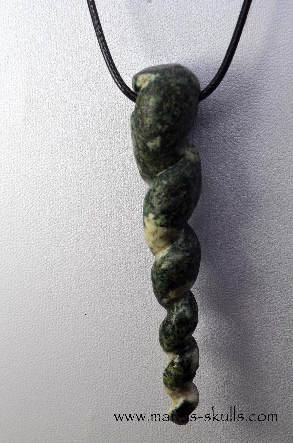PRESELI BLUESTONE Unicorn Horn Pendant (#20)