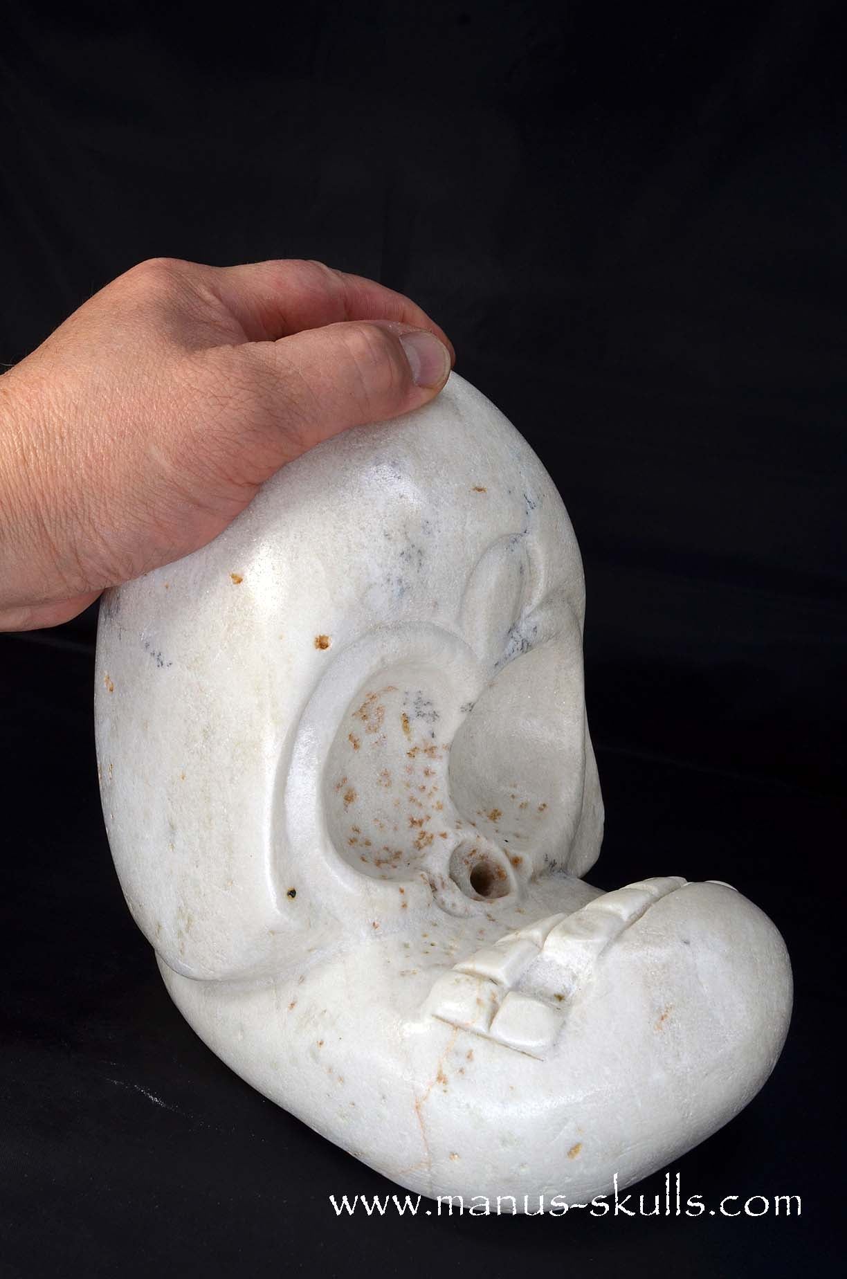 White Steatite Evolian #08