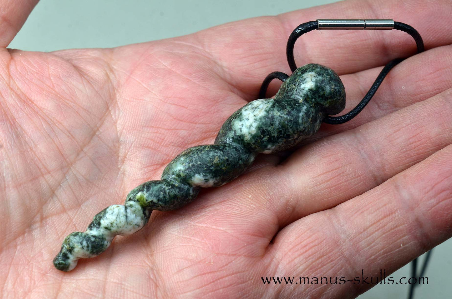 PRESELI BLUESTONE Unicorn Horn Pendant (#20)