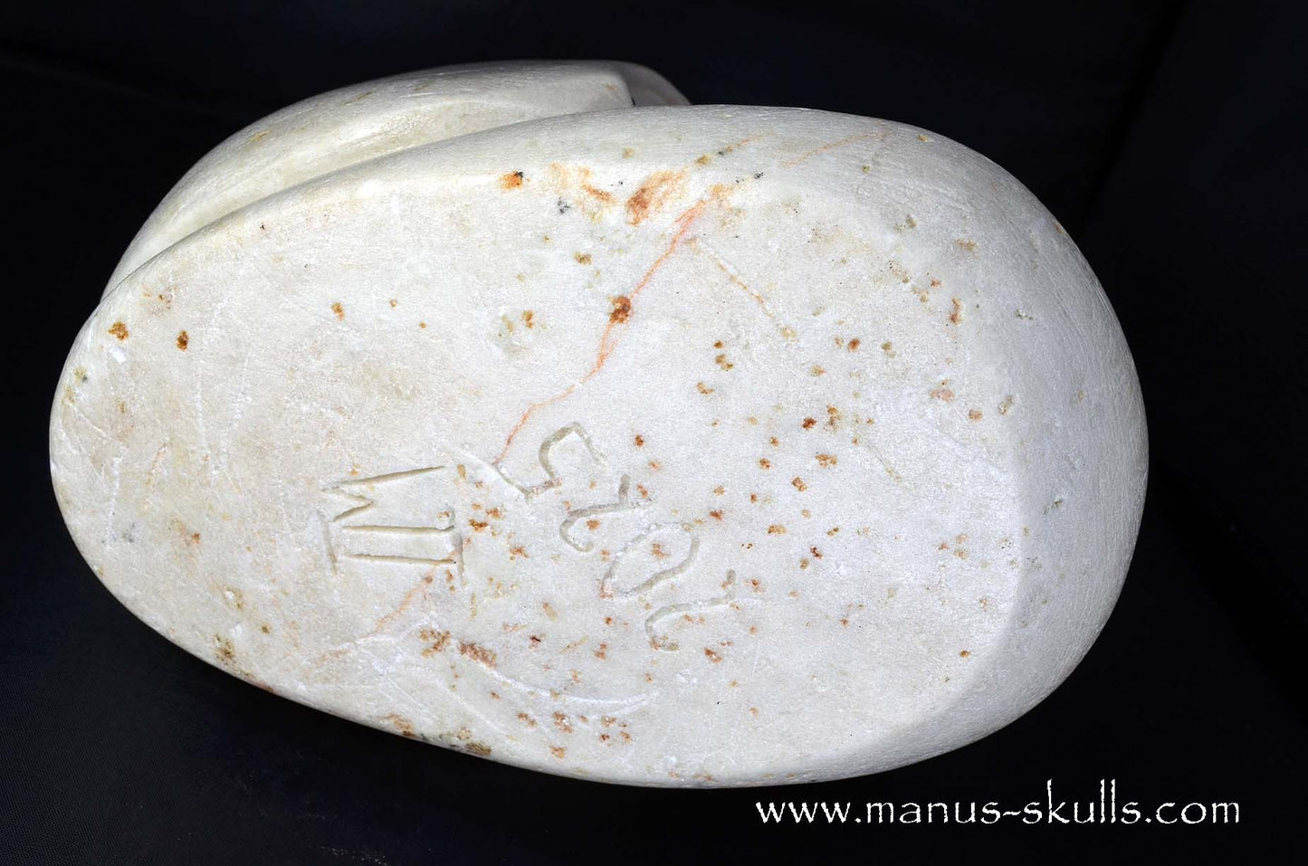 White Steatite Evolian #08