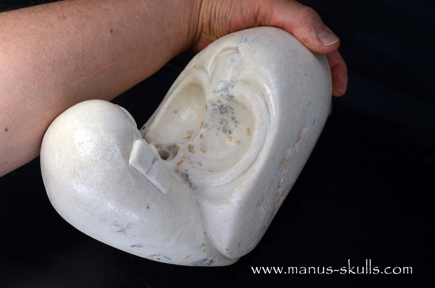White Steatite Evolian #08