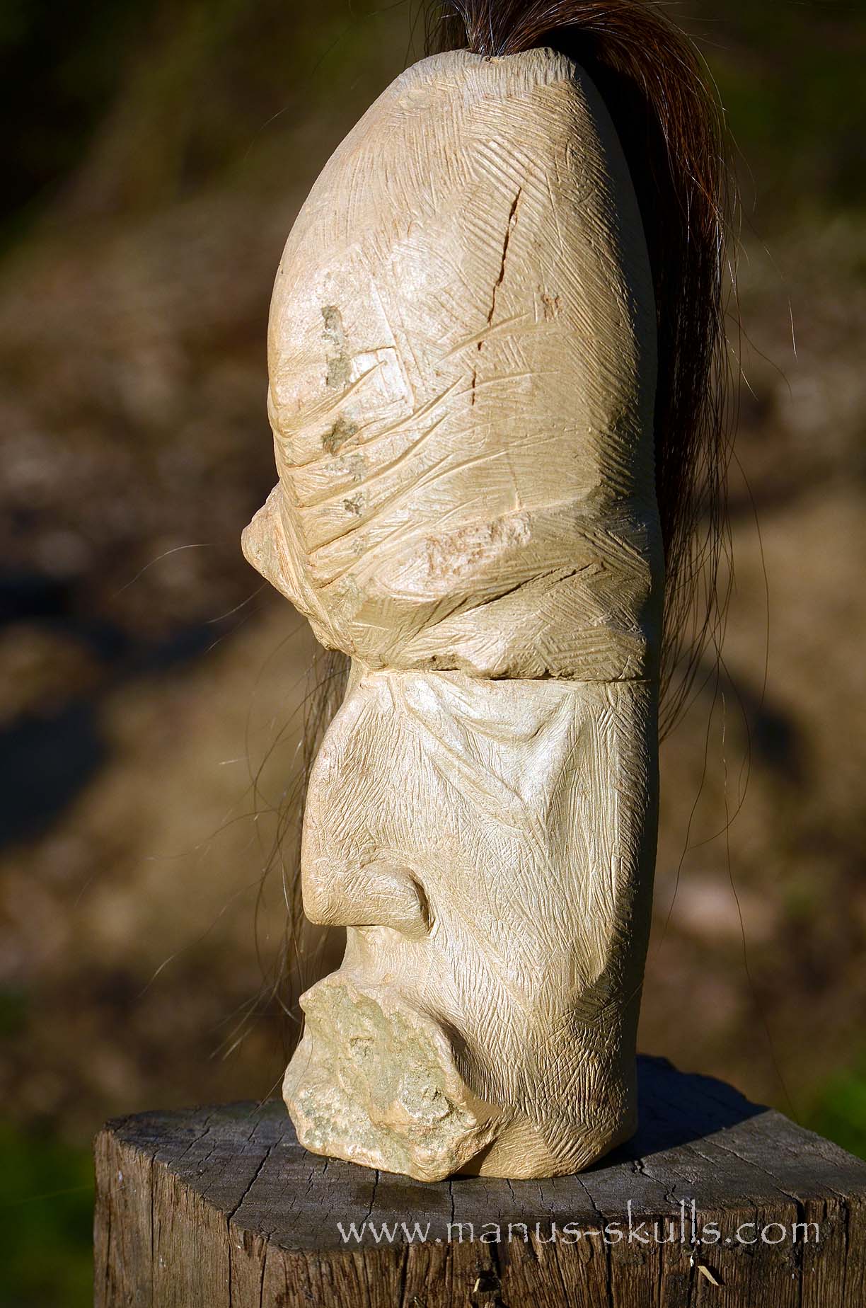 Special Steatite Tribal Statue Ectoplasm #005