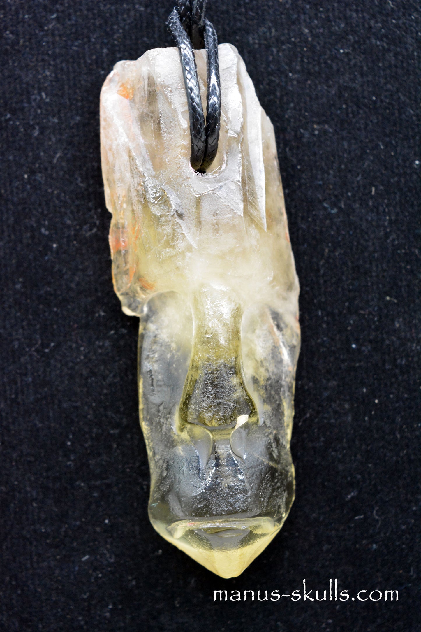 Himalayan CITRINE Tribal Pendant