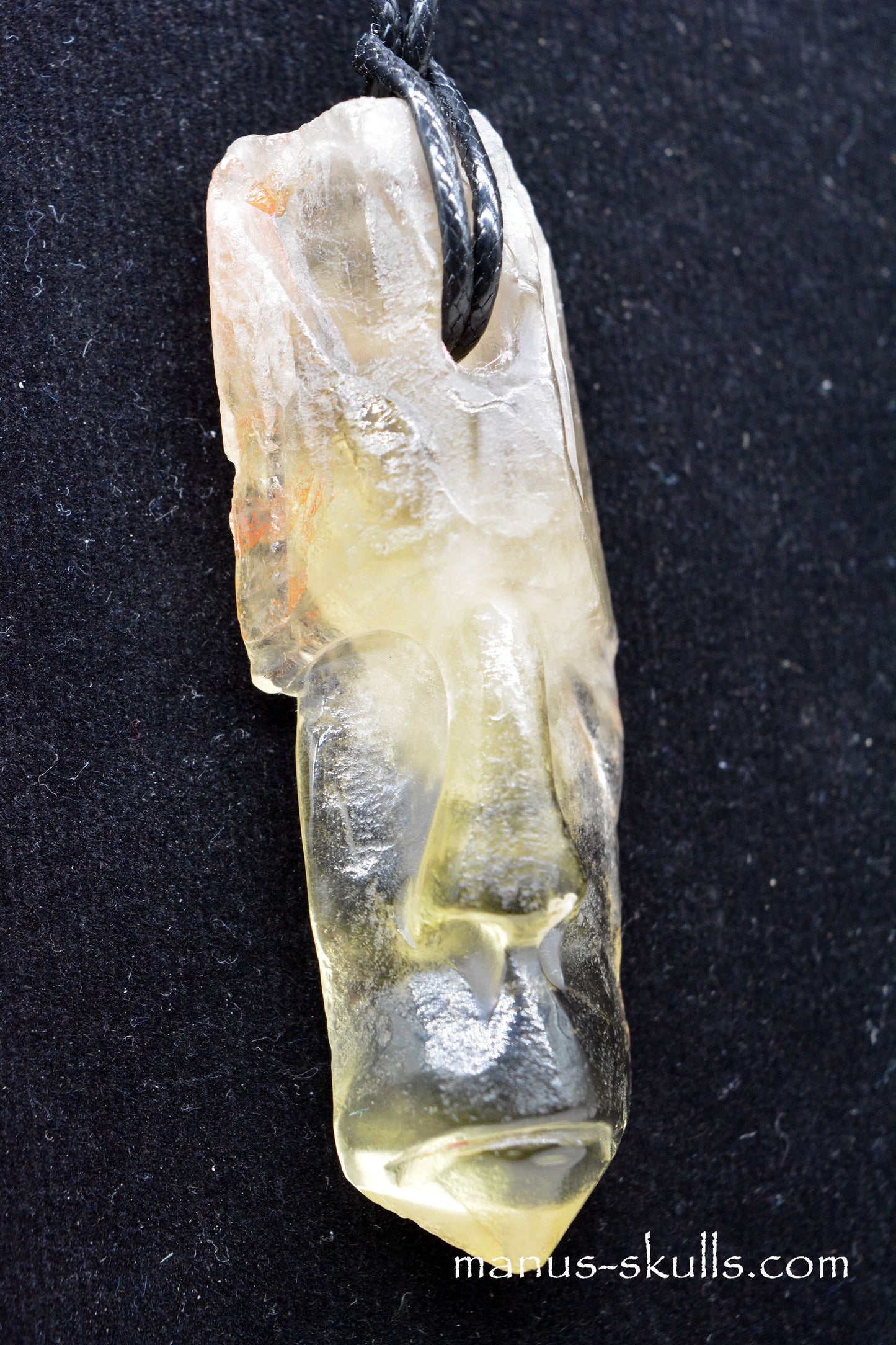Himalayan CITRINE Tribal Pendant