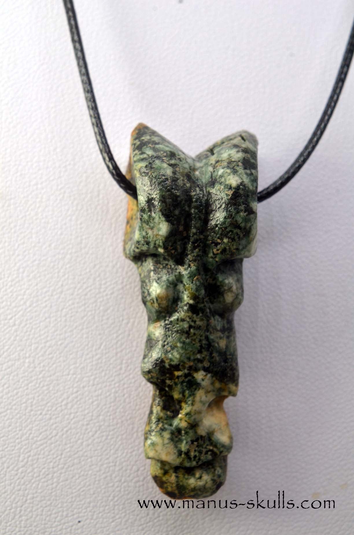 Manus skulls unique Crystal Carvings handmade skulls dragons pendants preseli bluestone tribals spiritual meaning wand Unicorn ..