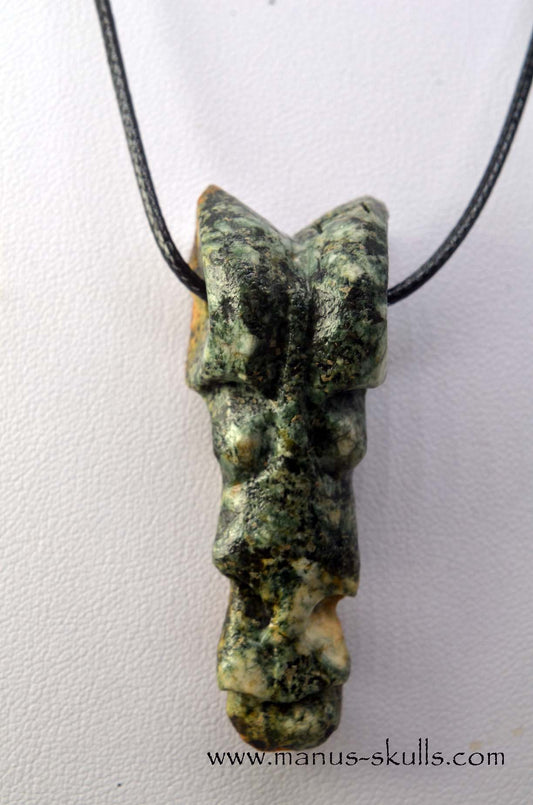 Manus skulls unique Crystal Carvings handmade skulls dragons pendants preseli bluestone tribals spiritual meaning wand Unicorn ..