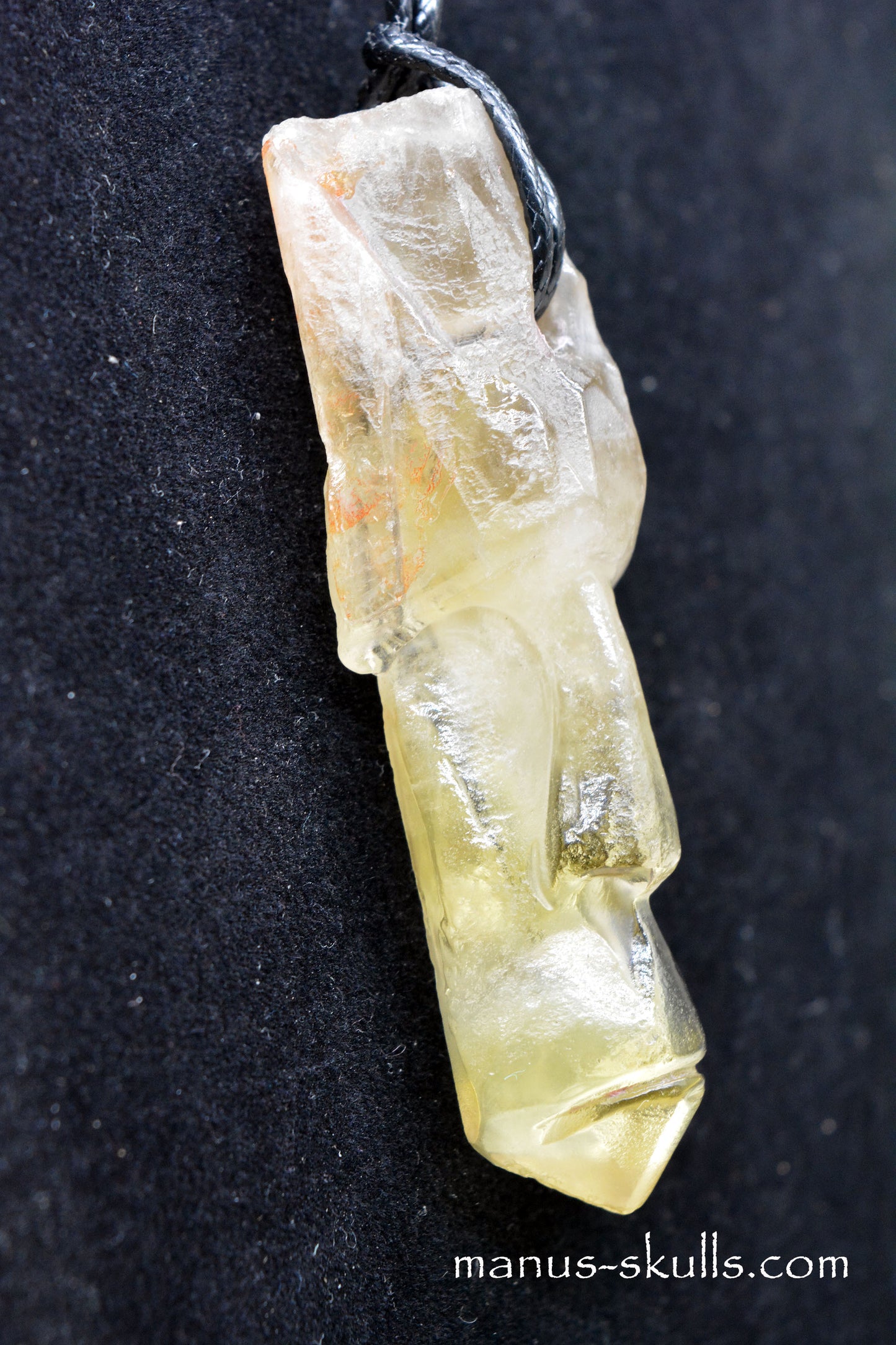 Himalayan CITRINE Tribal Pendant