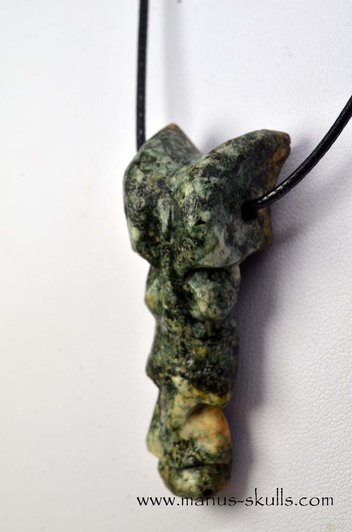 Manus skulls unique Crystal Carvings handmade skulls dragons pendants preseli bluestone tribals spiritual meaning wand Unicorn ..