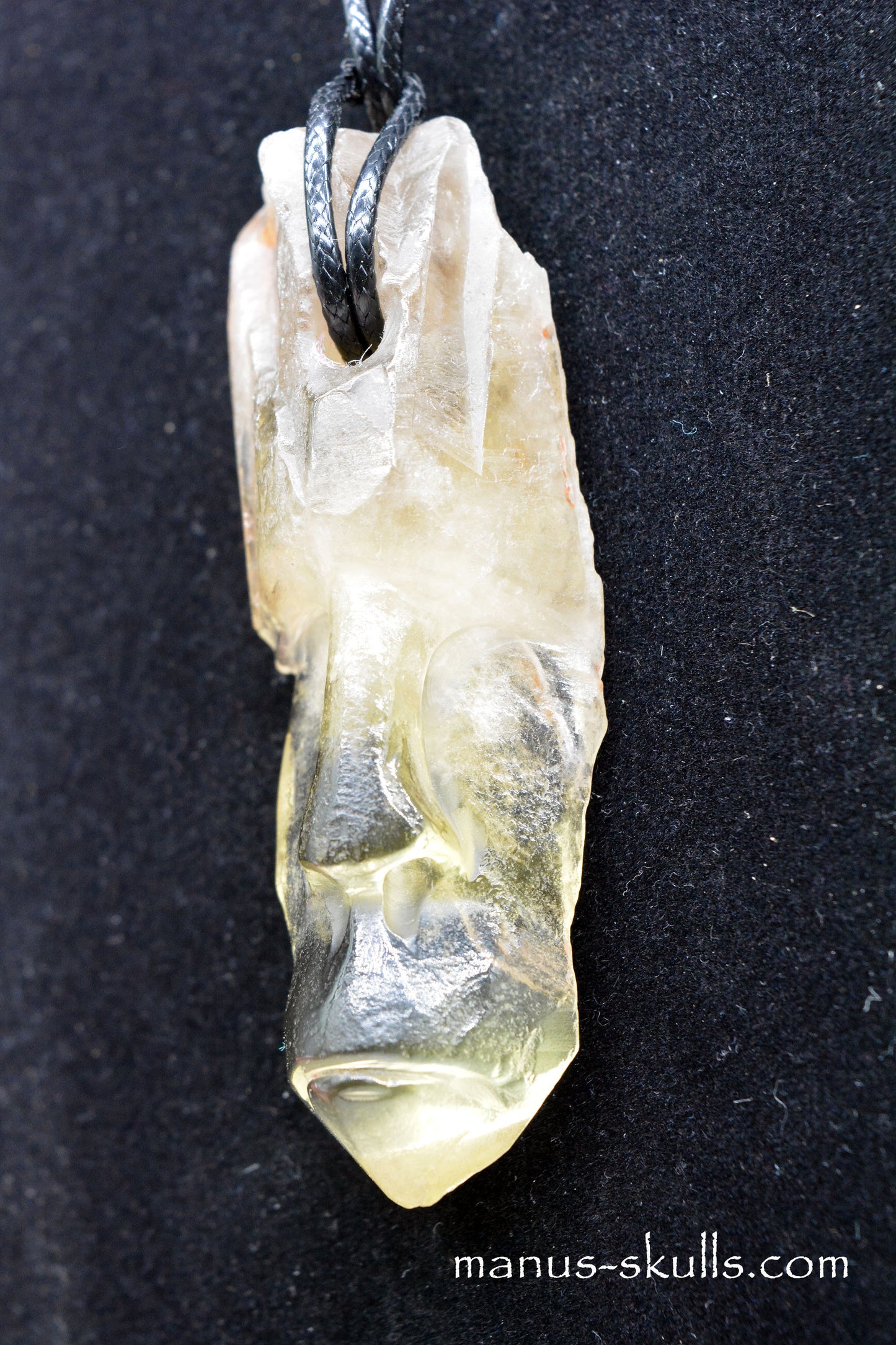 Himalayan CITRINE Tribal Pendant