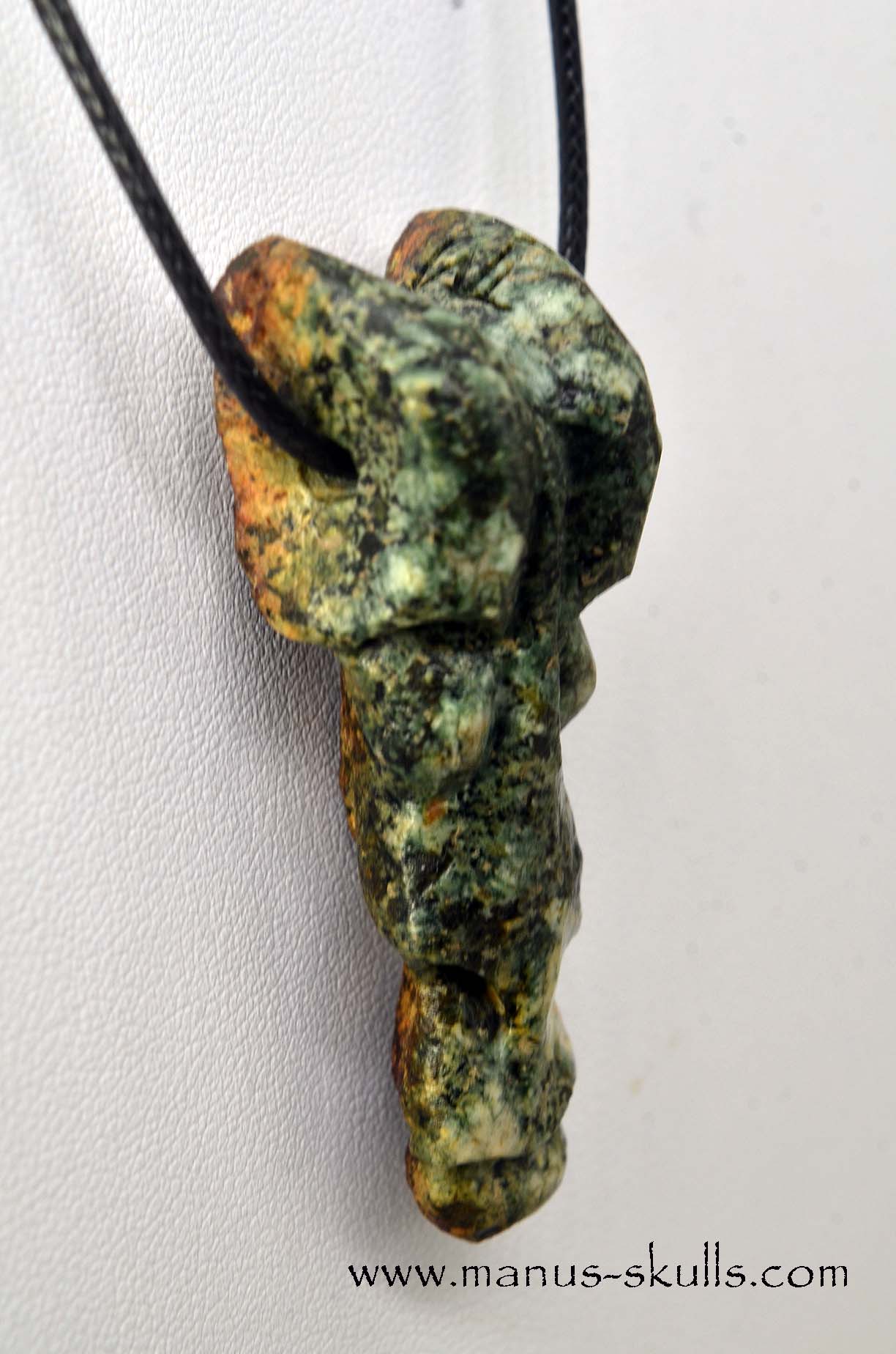 Manus skulls unique Crystal Carvings handmade skulls dragons pendants preseli bluestone tribals spiritual meaning wand Unicorn ..