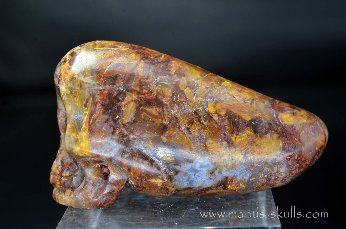Pietersite traveller Skull